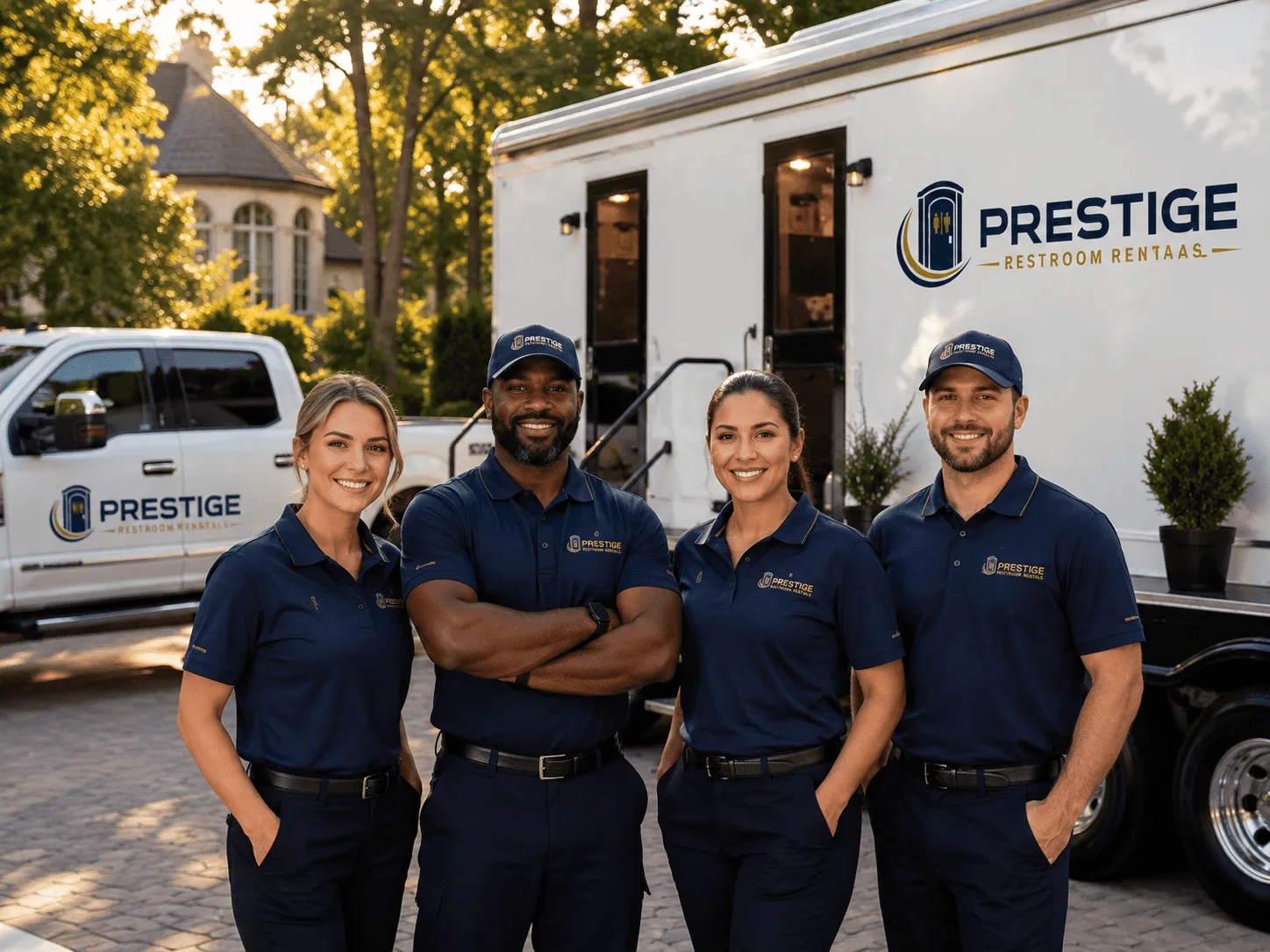 Trusted Luxury Portable Restrooms company in Albert, KS